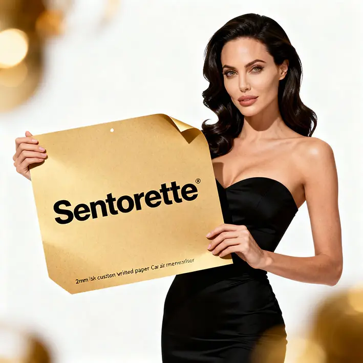 Sentorette car air freshener: Tangible Brand Memory